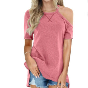 New!! Women’s loose fit one shoulder tunic Small